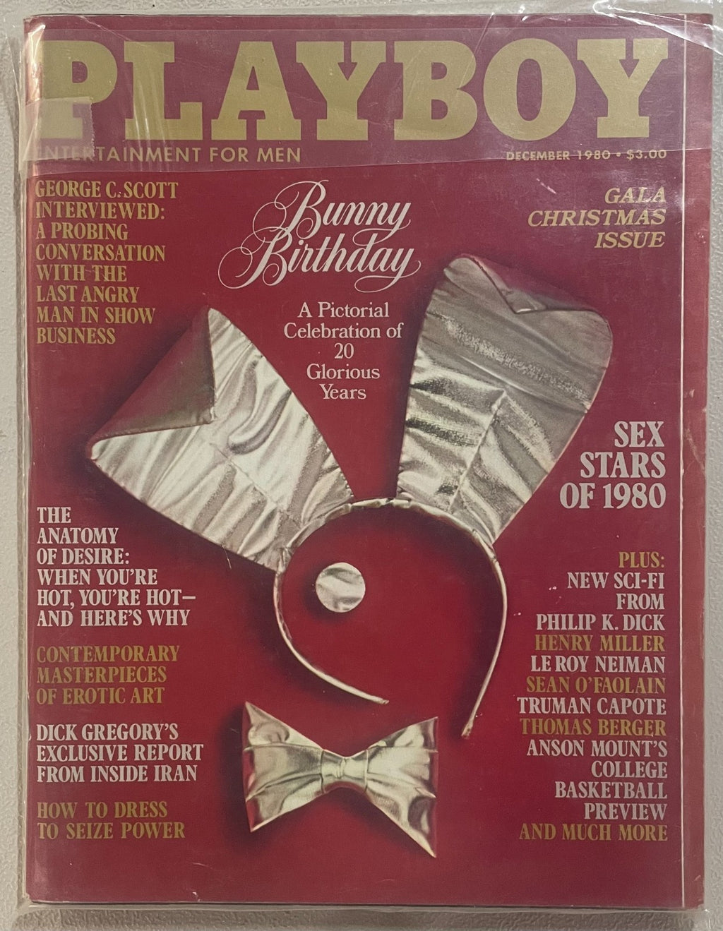 🐰 Vintage Playboy 1980 Magazines - Generally Good Condition!!! 🔥