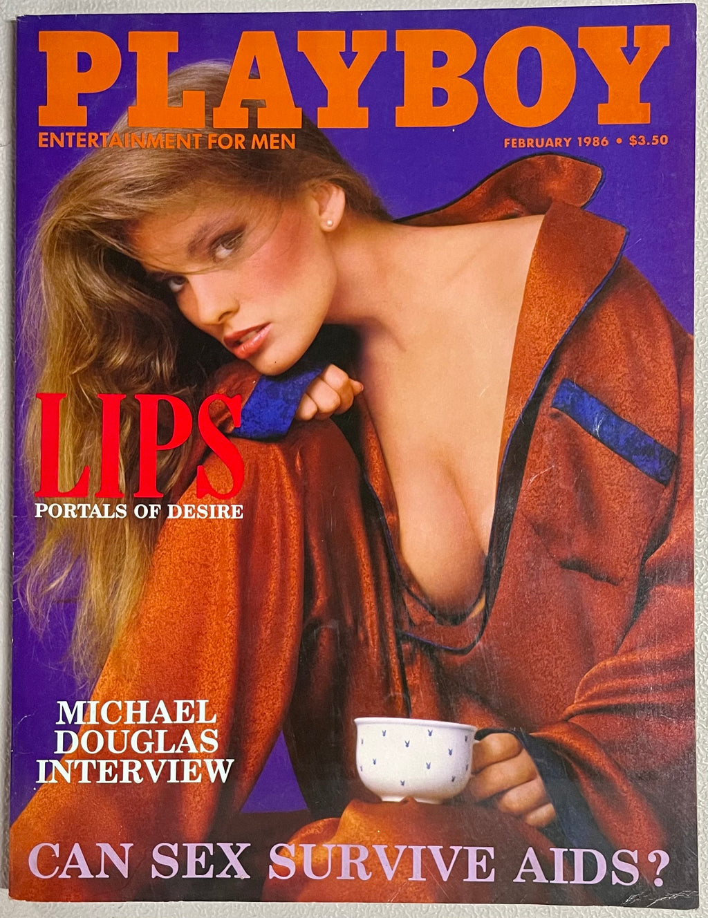 Playboy Magazine - 1986 - February