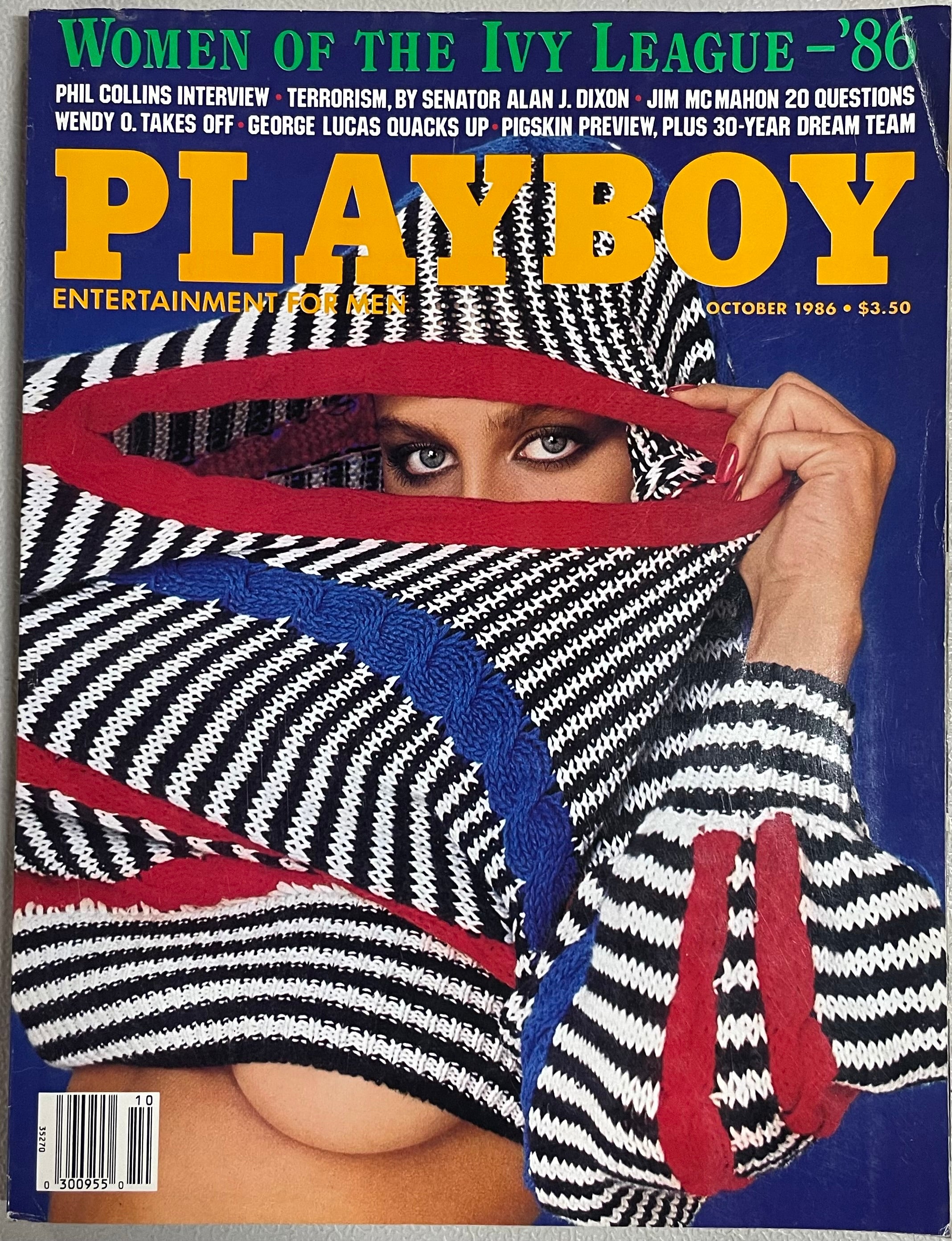 Playboy Magazine - 1986 - October