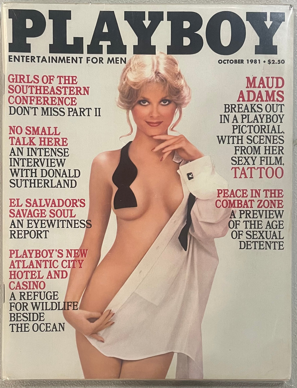 Playboy Magazine - 1981 - October