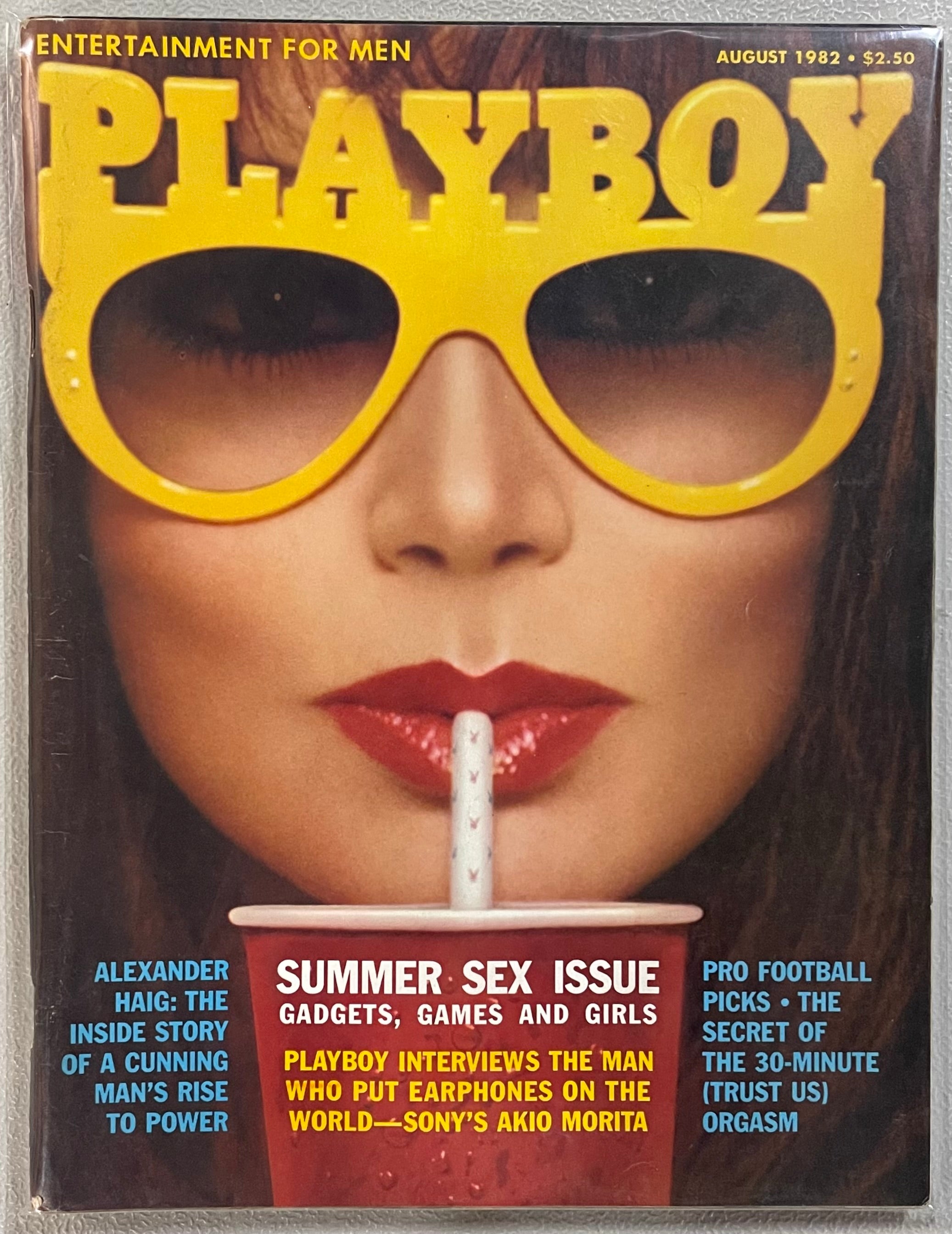 Playboy Magazine - 1982 - August