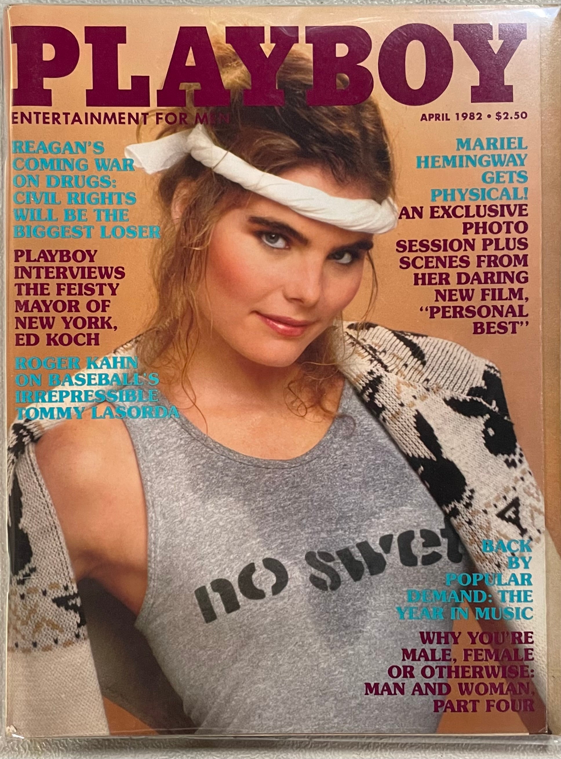 Playboy Magazine - 1982 - April