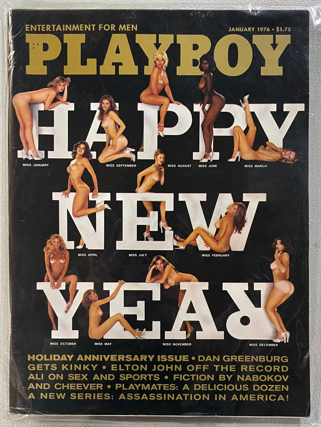 Playboy Magazine - 1976 - January