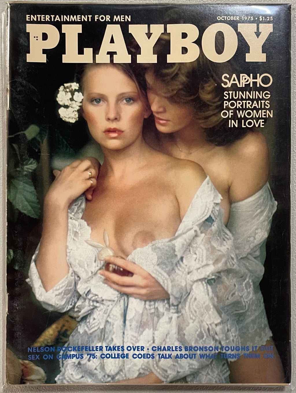 Playboy Magazine - 1975 - October