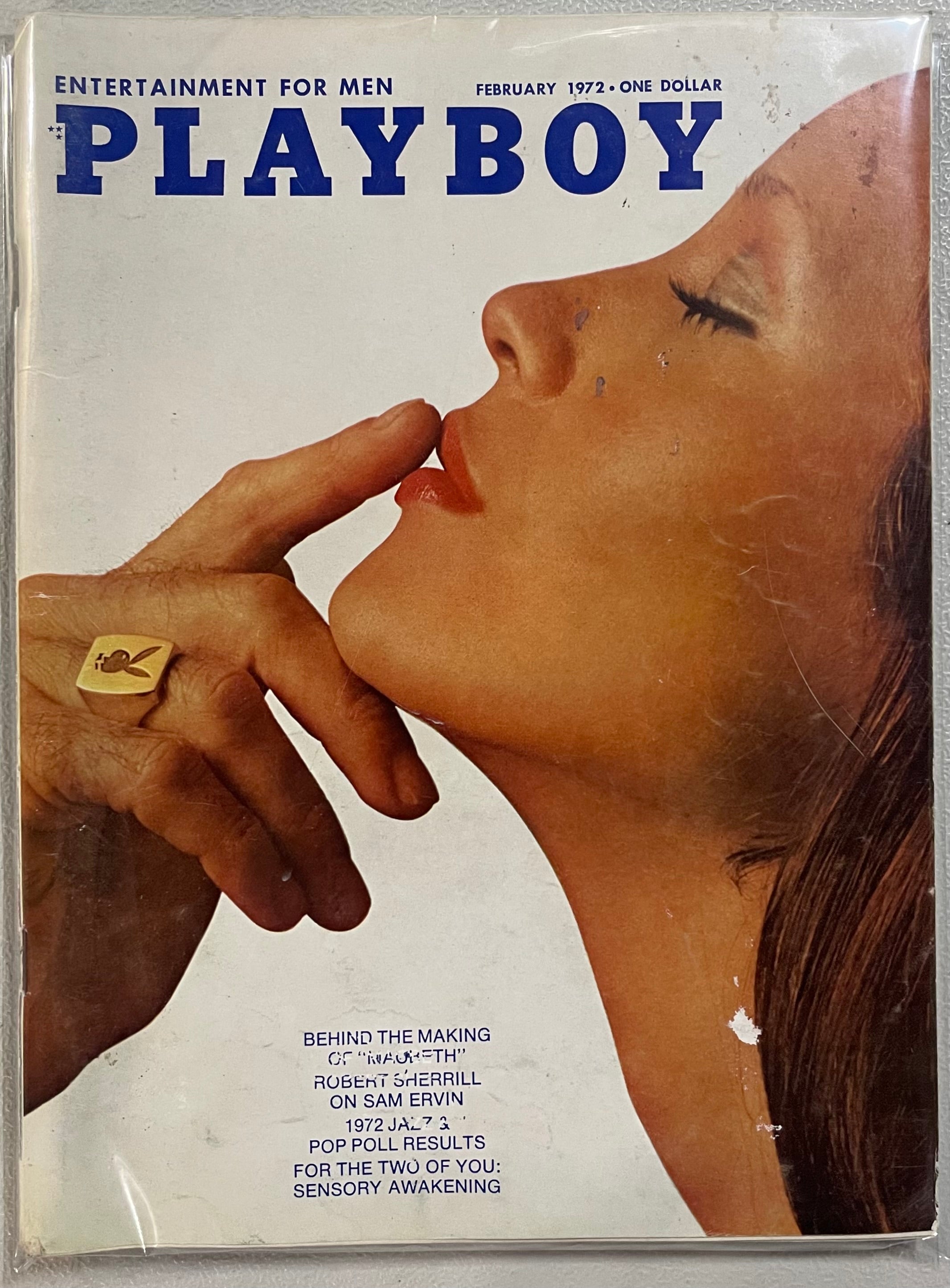 Playboy Magazine - 1972 - February