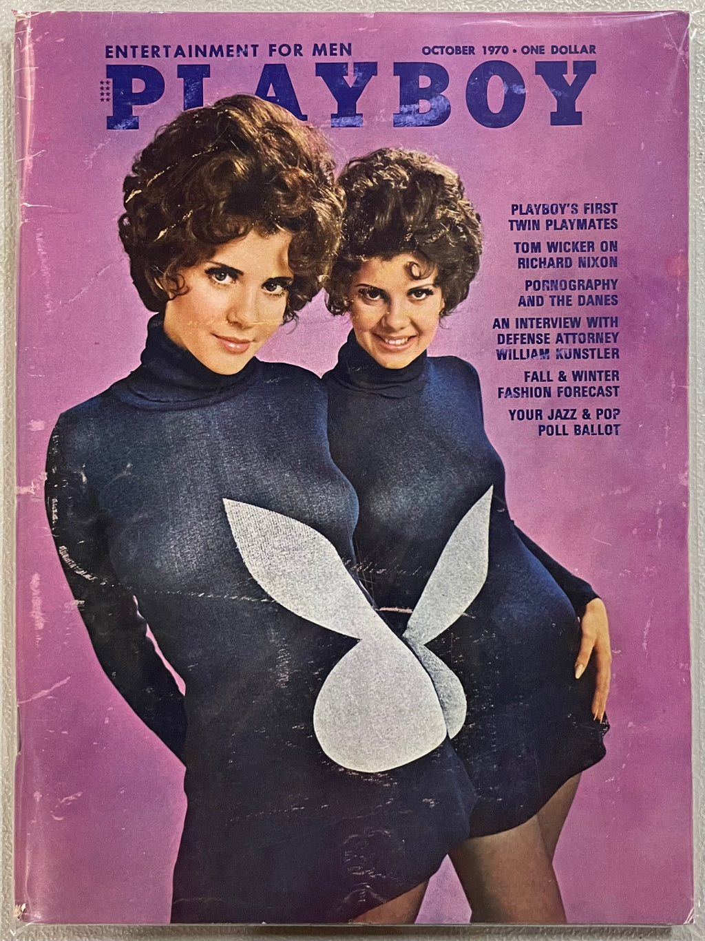Playboy Magazine - 1970 - October