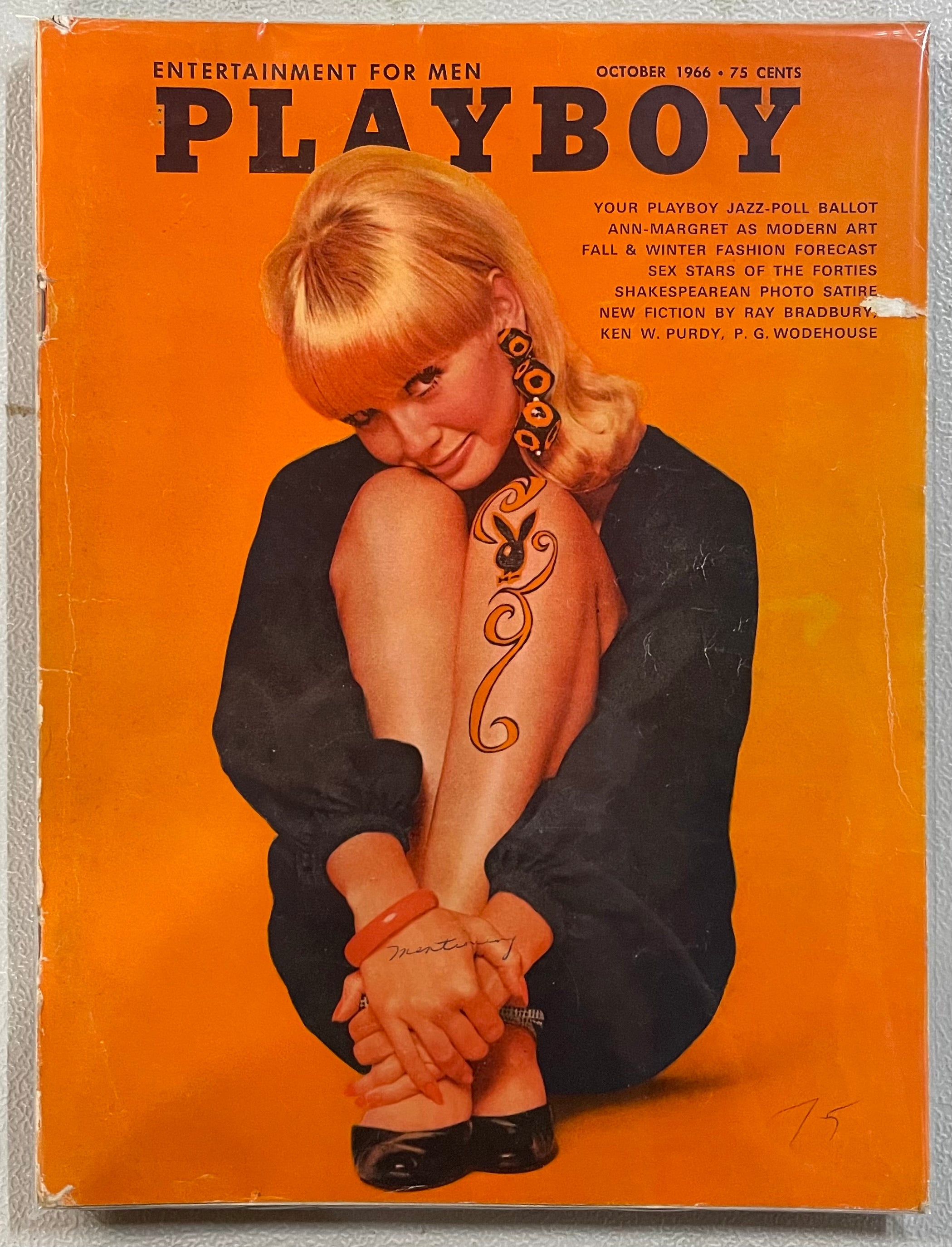 Playboy Magazine - 1966 - October